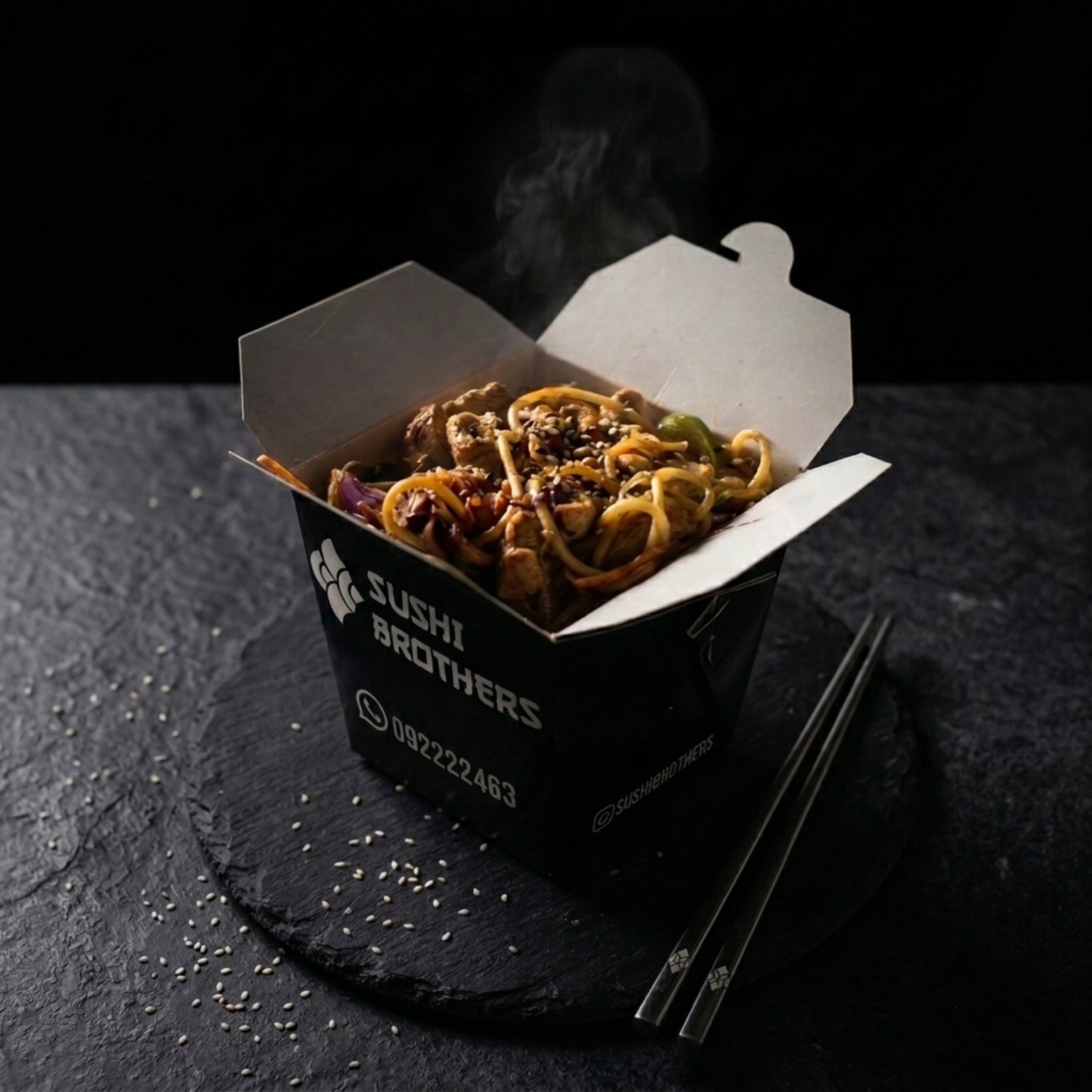 Wok de pollo